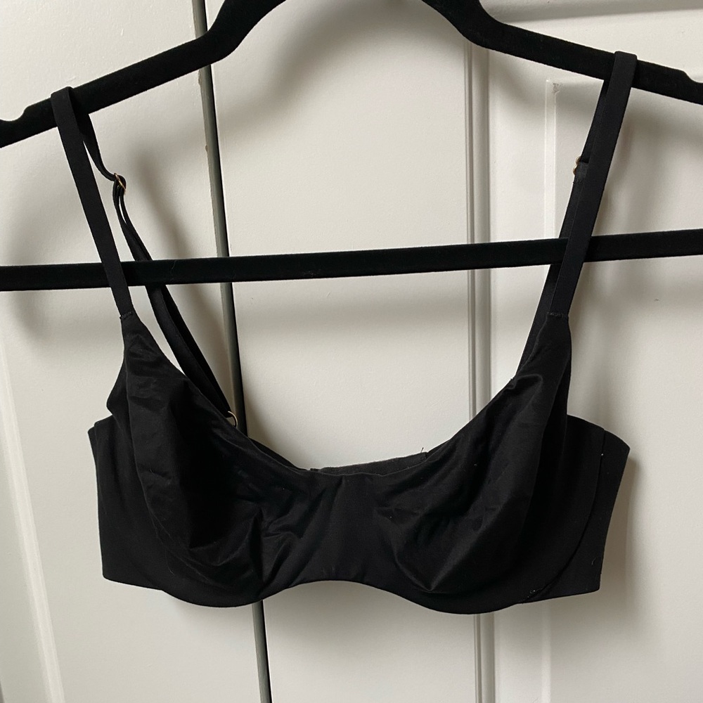 Black balconette Victorias Secret bra